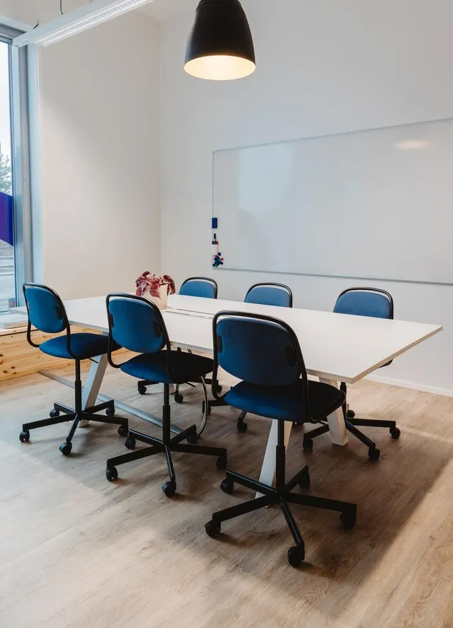 Meeting room for 8 at M8S Hub