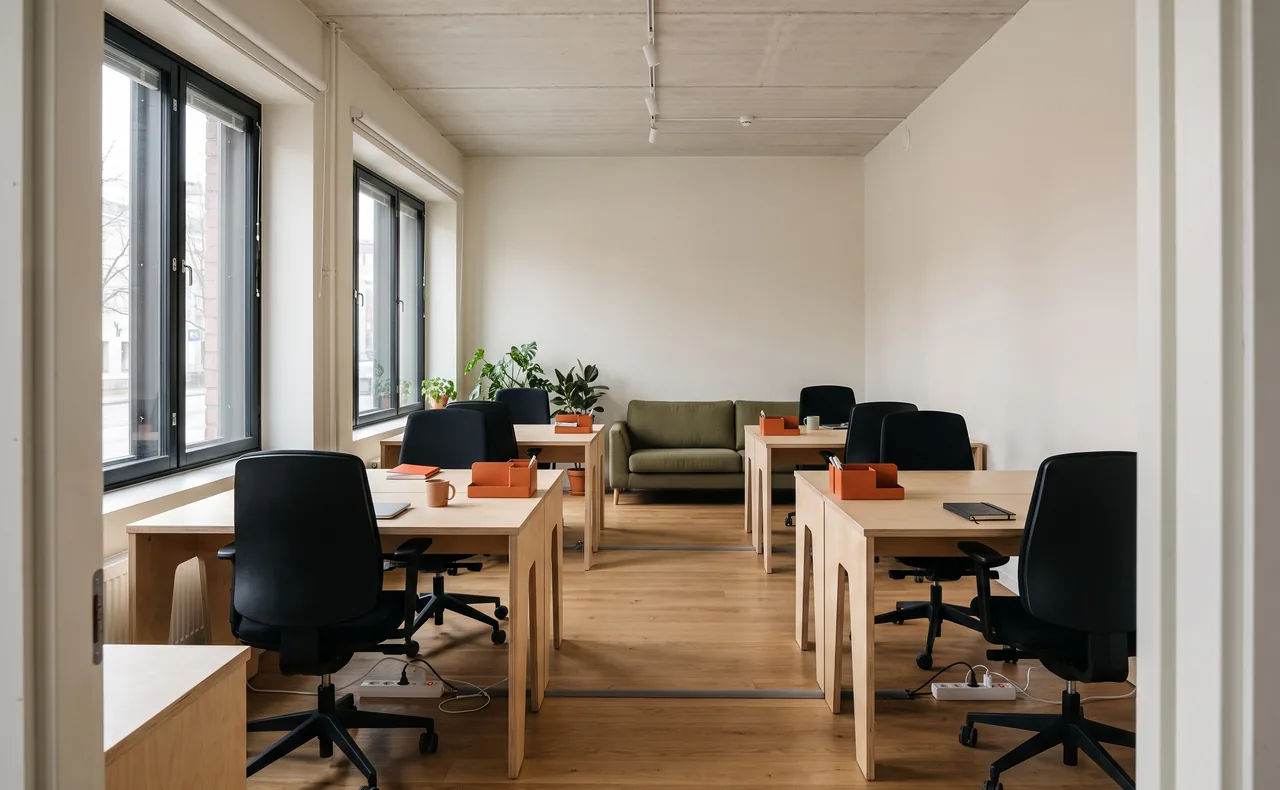 Private office for 6 people at M8S Hub in Kalasatama, Helsinki